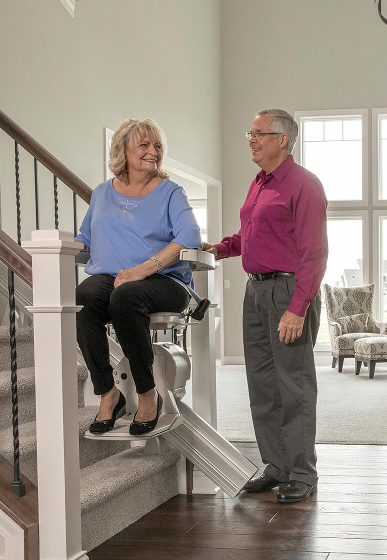 handicare 1024 stairway staircase elderly lift chair
