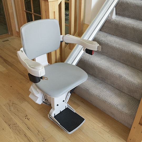 sandiego chairlift indoor home residential straight rail for elderly